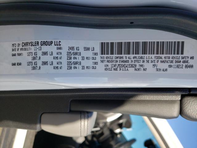 1C4PJMDSXEW153620 Jeep Cherokee Limited
