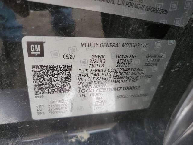 1GCUYEED0MZ109062 Chevrolet Silverado