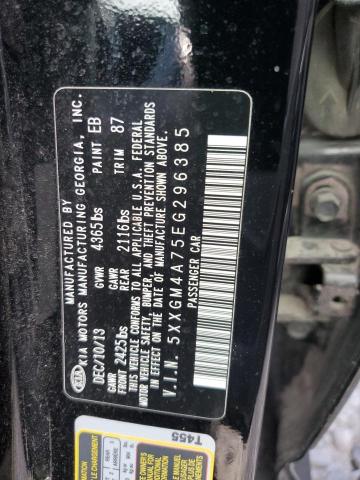 5XXGM4A75EG296385 KIA Optima Lx