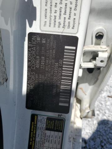 KNALN4D72E5149594 KIA CADENZA PR