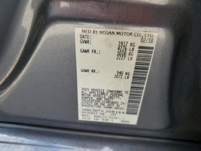 1N4AL3AP7JC208164 Nissan ALTIMA 2.5