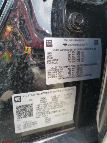 3GCPYFED2MG349779 Chevrolet Silverado K1500 Lt Trail Boss