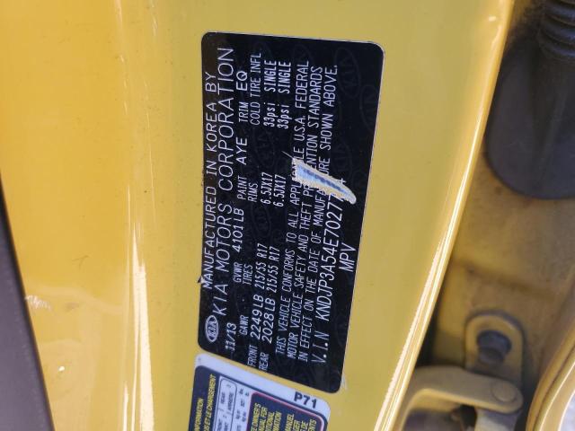 KNDJP3A54E7027714 KIA SOUL +