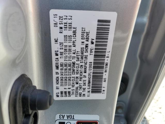 5J6RM4H32FL120658 Honda CR-V LX