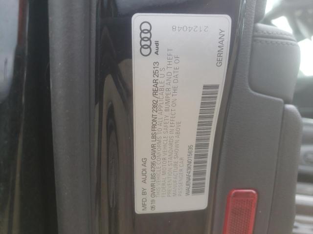 WAUENAF43KN015635 Audi A4 Premium Plus