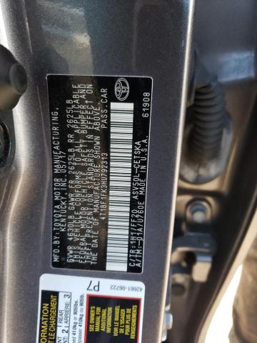 4T1BF1FK3HU792313 Toyota CAMRY LE