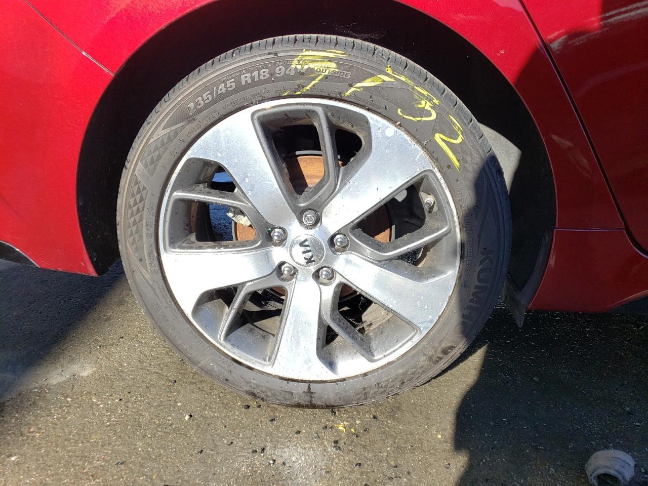 5XXGT4L35KG363494 KIA Optima Lx