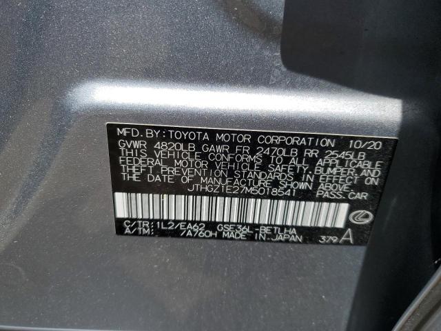 JTHGZ1E27M5018541 Lexus IS 350 F-S