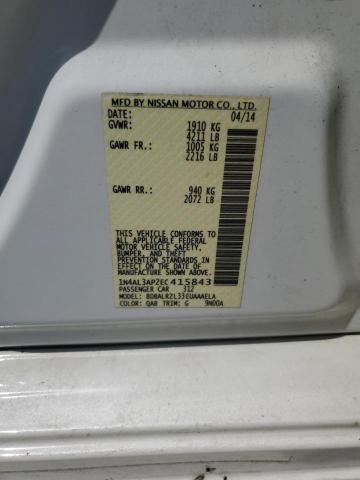 1N4AL3AP2EC415843 Nissan ALTIMA 2.5
