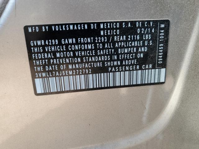 3VWLL7AJ5EM272792 Volkswagen JETTA TDI