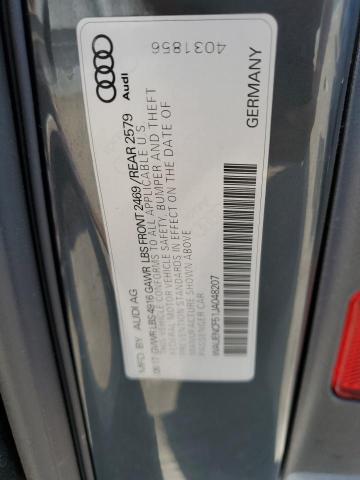 WAUENCF51JA048207 Audi 2018