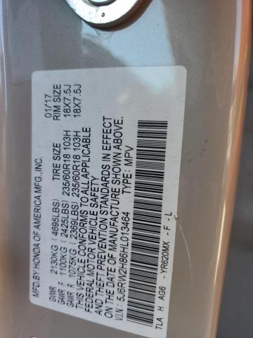 5J6RW2H86HL013464 Honda CR-V EXL
