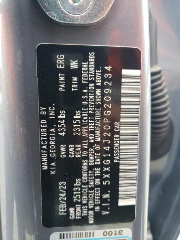 5XXG14J20PG209234 KIA K5 LXS