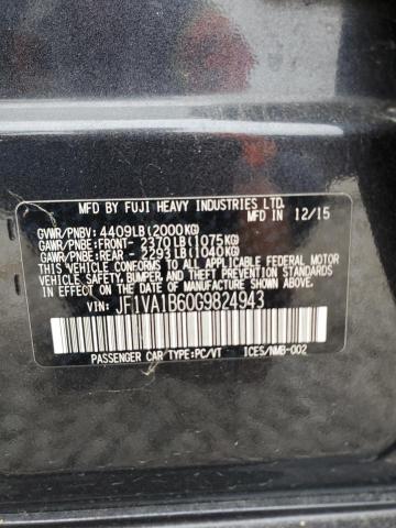 JF1VA1B60G9824943 Subaru WRX