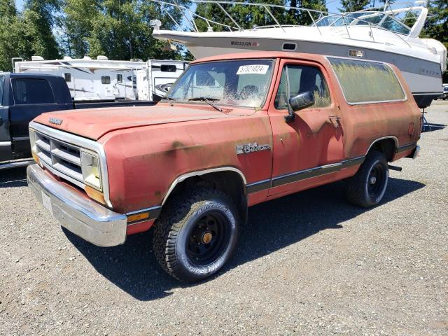 Auction sale of the 1986 Dodge Ramcharger Aw-100, vin: 00000000000000000, lot number: 57521024