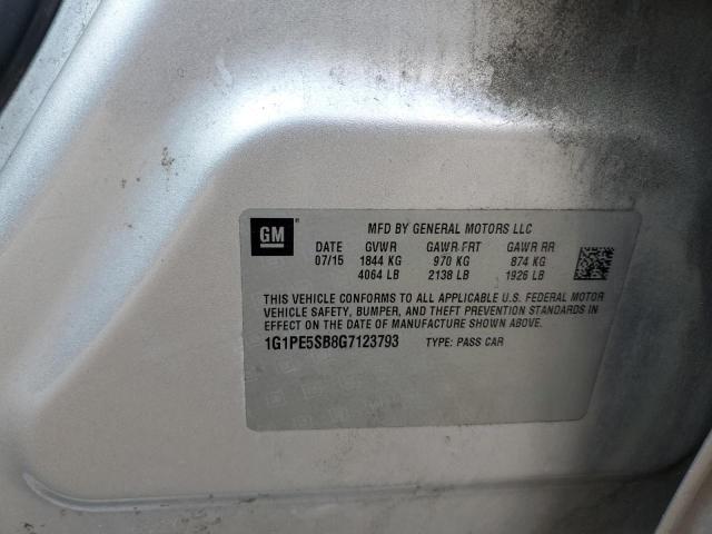 1G1PE5SB8G7123793 Chevrolet Cruze Limited Lt