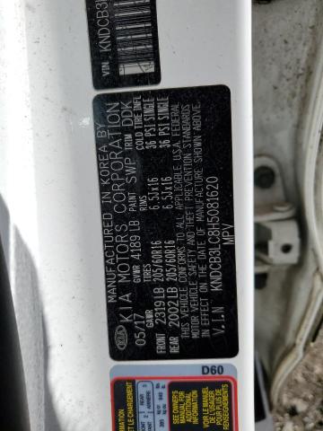KNDCB3LC8H5081620 KIA NIRO FE