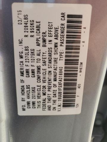 19UUB1F5XFA018840 Acura TLX TECH