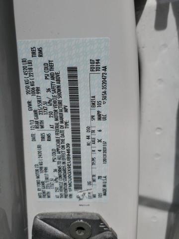 1FMCU0GX9EUB94639 Ford ESCAPE SE