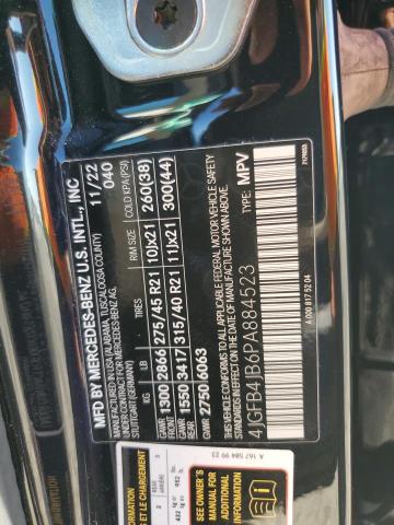 4JGFB4JB6PA884523 Mercedes-Benz GLE 350