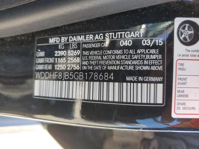 WDDHF8JB5GB178684 Mercedes-Benz E 350 4MAT