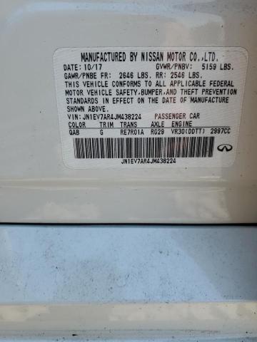 JN1EV7AR4JM438224 Infiniti Q50 LUXE