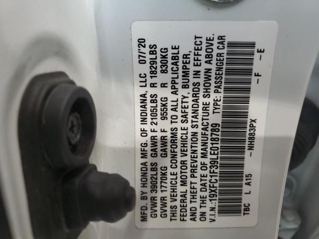 19XFC1F39LE018789 Honda CIVIC EX