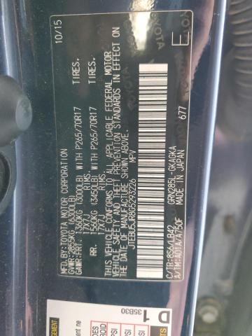 JTEBU5JR8G5293226 Toyota 4RUNNER SR