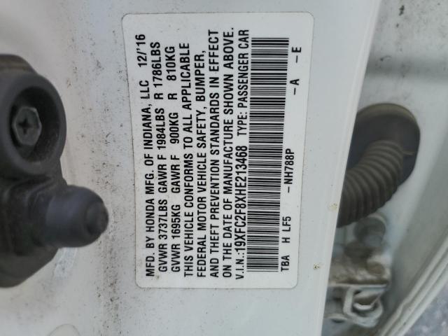 19XFC2F8XHE213468 Honda CIVIC EX