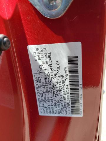 5FNRL6H70PB034440 Honda Odyssey Sport-l