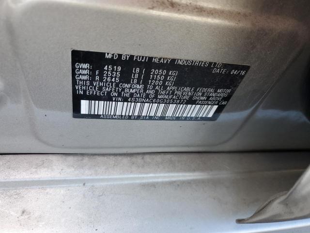 4S3BNAC60G3053872 Subaru Legacy 2.5i Premium