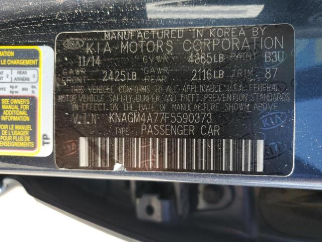 KNAGM4A77F5590373 KIA Optima Lx