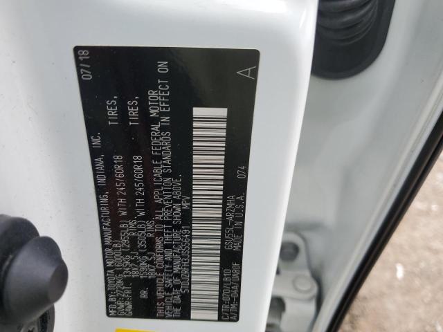 5TDJZRFH3JS556491 Toyota Highlander Se