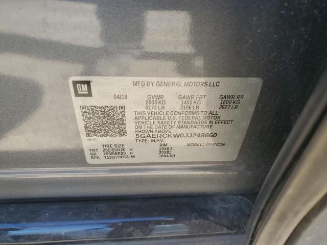 5GAERCKW0JJ248860 Buick Enclave Premium