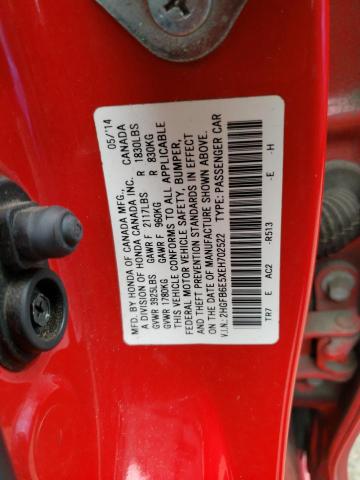 2HGFB6E5XEH702522 Honda CIVIC SI