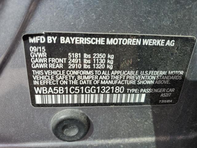 WBA5B1C51GG132180 BMW 535 I