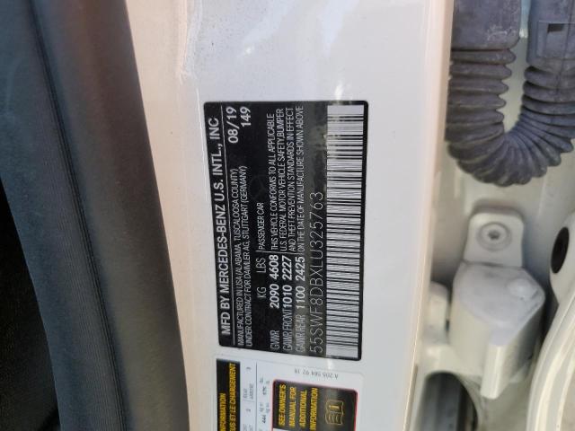 55SWF8DBXLU325763 Mercedes-Benz C 300