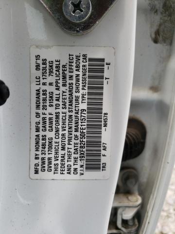19XFB2F50FE115779 Honda Civic Lx