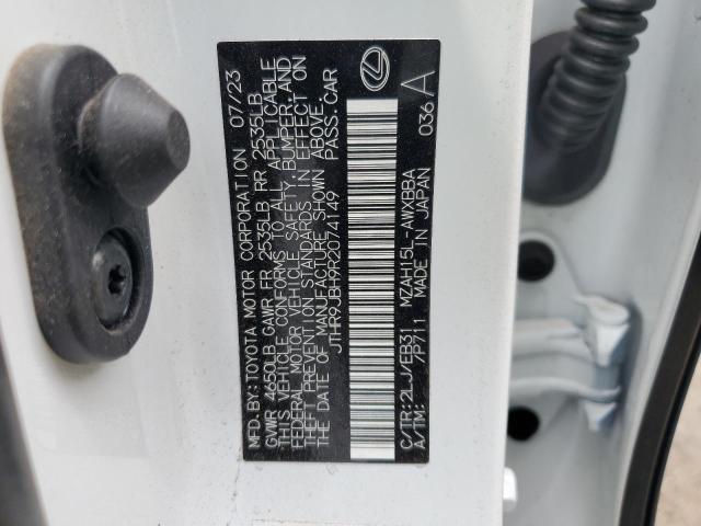 JTHR9JBH9R2074149 Lexus Ux 250h Pr