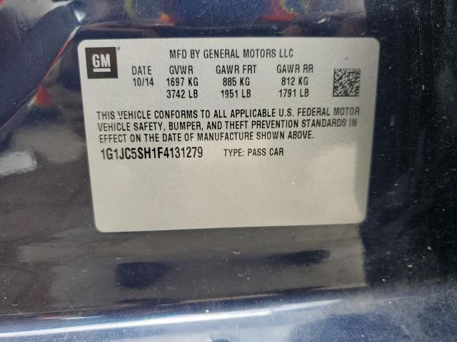 1G1JC5SH1F4131279 Chevrolet SONIC LT
