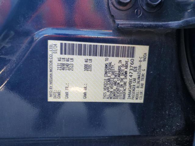 1N4AA5AP0EC473760 Nissan MAXIMA S