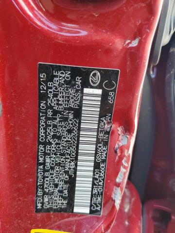 JTHBK1GG5G2236622 Lexus ES 350