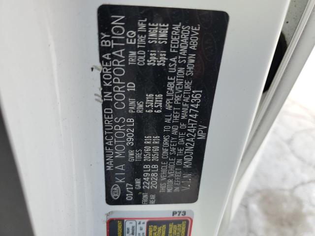 KNDJN2A24H7474361 KIA Soul