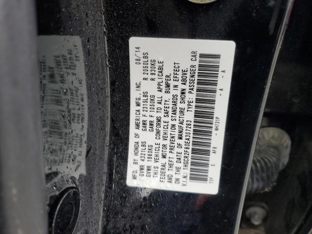1HGCR2F80EA307263 Honda ACCORD EXL