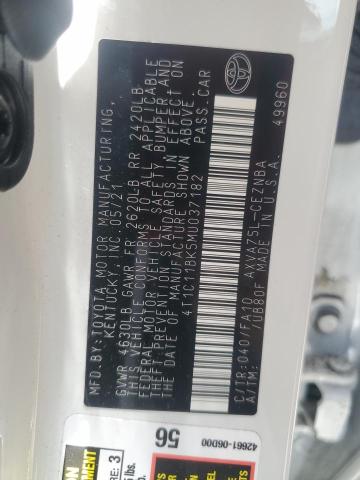 4T1C11BK5MU037182 Toyota CAMRY LE