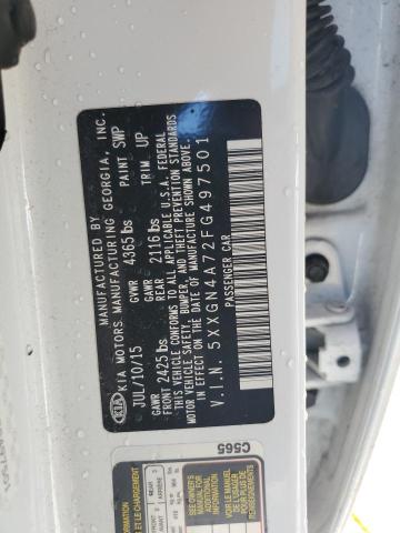 5XXGN4A72FG497501 KIA OPTIMA EX