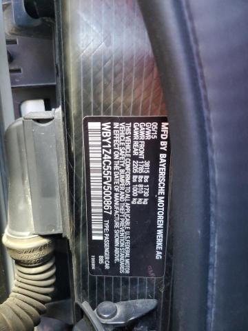 WBY1Z4C55FV500867 BMW I3 REX