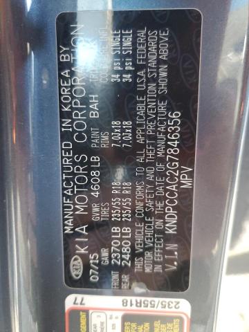 KNDPCCAC2G7846356 KIA Sportage Ex