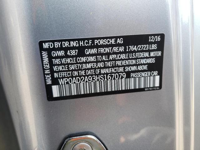WP0AD2A93HS167079 Porsche 911 TURBO