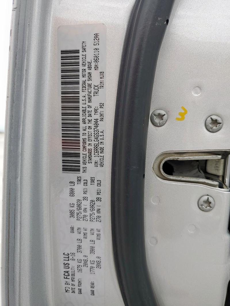 1C6RR6LG4GS374044 RAM 1500 Slt